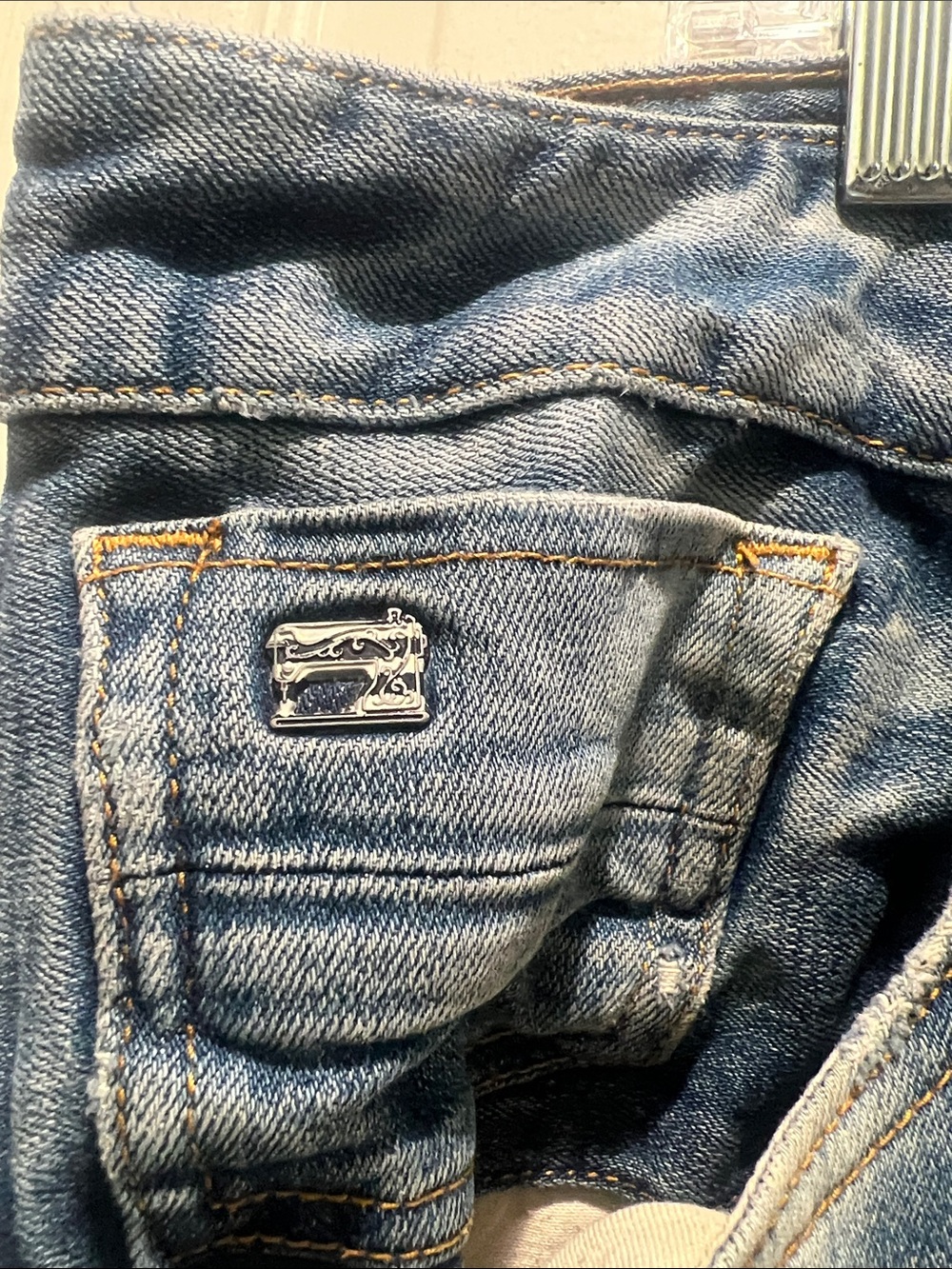 Scotch & Soda Light Blue Ralston Skinny Jeans with Distressed Detail - Picture 3 of 16